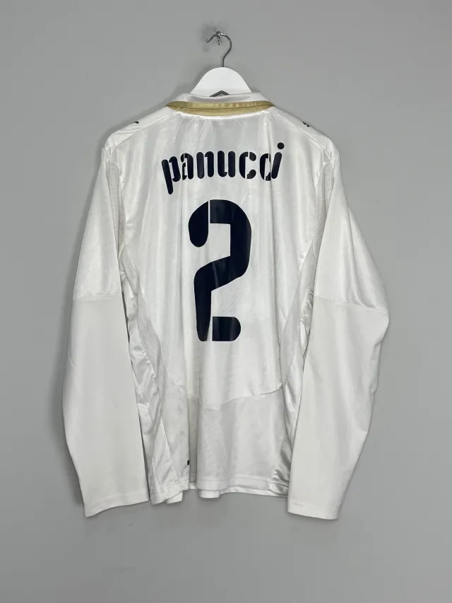 CULT KITS - 2007/09 ITALY PANUCCI #2 L/S AWAY SHIRT (M) PUMA