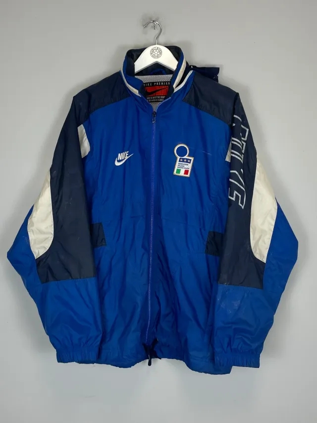 CULT KITS - 1996/97 ITALY TRACK JACKET (L) NIKE