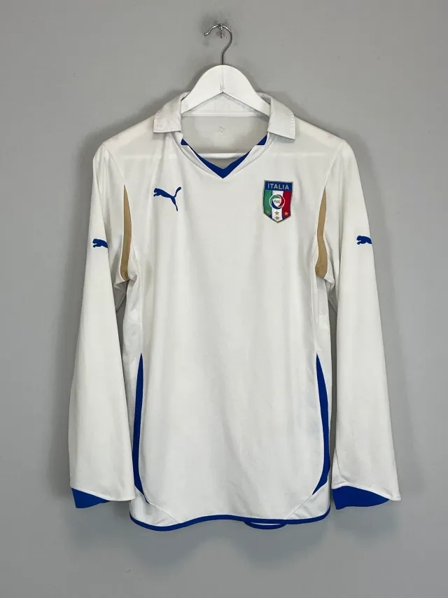 CULT KITS - 2010/11 ITALY L/S AWAY SHIRT (S) PUMA