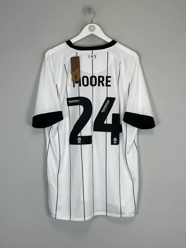 CULT KITS - 2023/24 IPSWICH TOWN MOORE #24 *BNWT* AWAY SHIRT (XXL) UMBRO