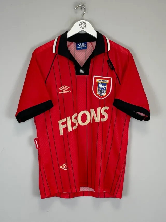 CULT KITS - 1993/95 IPSWICH TOWN AWAY SHIRT (M) UMBRO