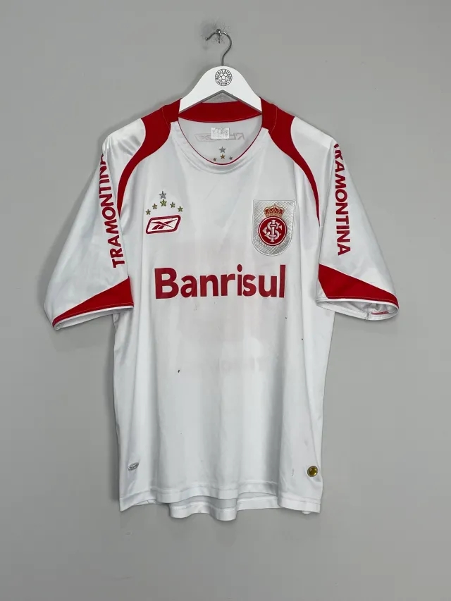 CULT KITS - 2007/08 INTERNACIONAL #10 AWAY SHIRT (XL) REEBOK