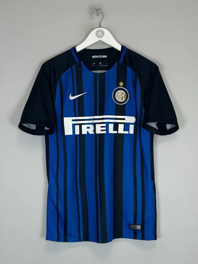 CULT KITS - 2017/18 INTER MILAN HOME SHIRT (S) NIKE