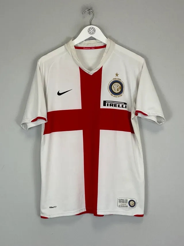 CULT KITS - 2007/08 INTER MILAN *CENTENARY* AWAY SHIRT (M) NIKE