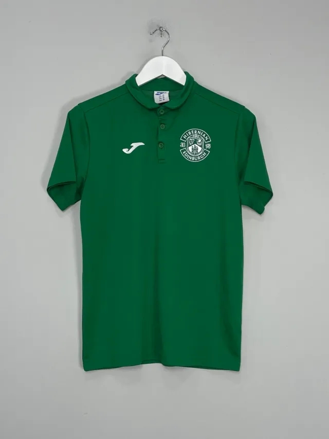 CULT KITS - 2021/22 HIBERNIAN POLO SHIRT (M) JOMA