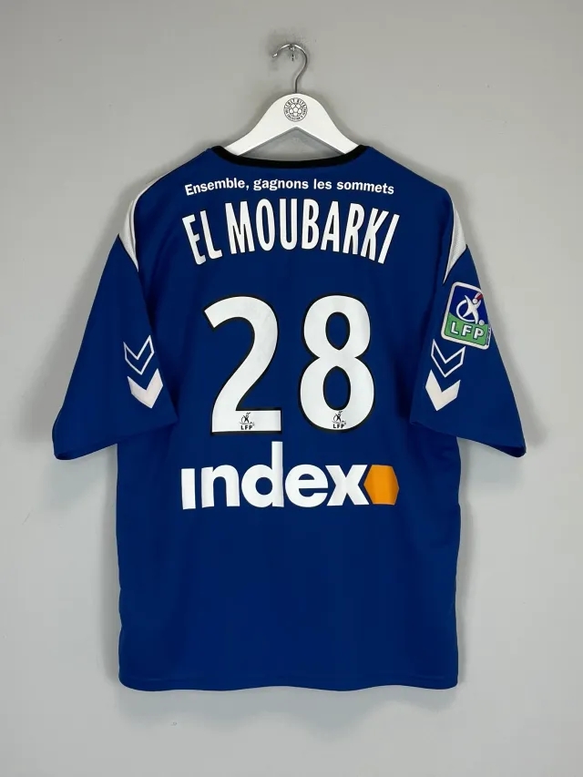 CULT KITS - 2007/08 GRENOBLE EL MOUBARKI #28 *MATCH ISSUE* HOME SHIRT (L) HUMMEL