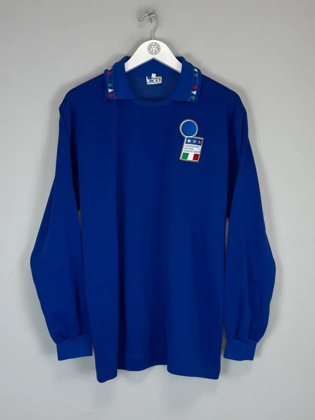1992/93 ITALY L/S #11 HOME SHIRT (L) DIADORA | Cult Kits