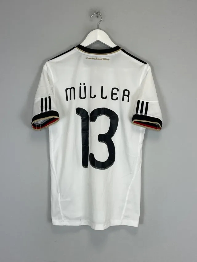 CULT KITS - 2010/11 GERMANY MULLER #13 HOME SHIRT (XL.KIDS) ADIDAS
