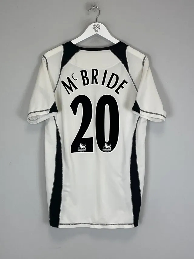 CULT KITS - 2006/07 FULHAM MCBRIDE #20 HOME SHIRT (XXL) AIRNESS