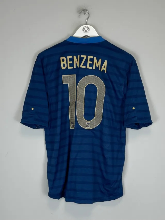 CULT KITS - 2012/13 FRANCE BENZEMA #10 HOME SHIRT (L) NIKE