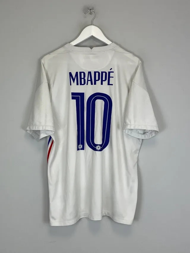 CULT KITS - 2020/21 FRANCE MBAPPE #10 AWAY SHIRT (XL) NIKE