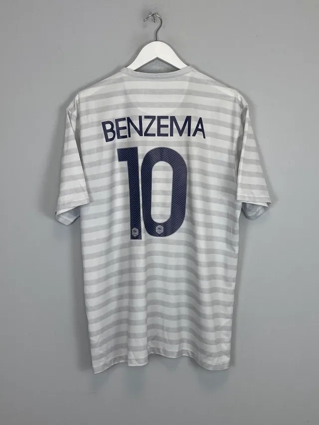 CULT KITS - 2014/15 FRANCE BENZEMA #10 AWAY SHIRT (XL) NIKE