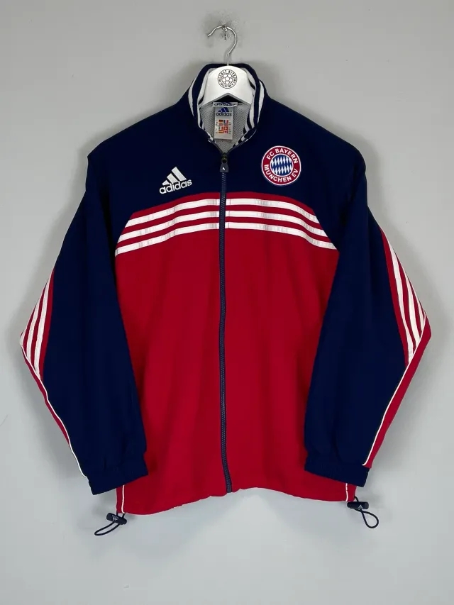 CULT KITS - 1998/00 FRANCE BENCH COAT (L) ADIDAS