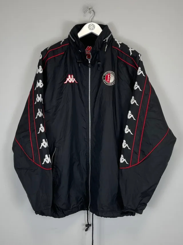 CULT KITS - 2000/01 FEYENOORD RAIN JACKET (XL) KAPPA