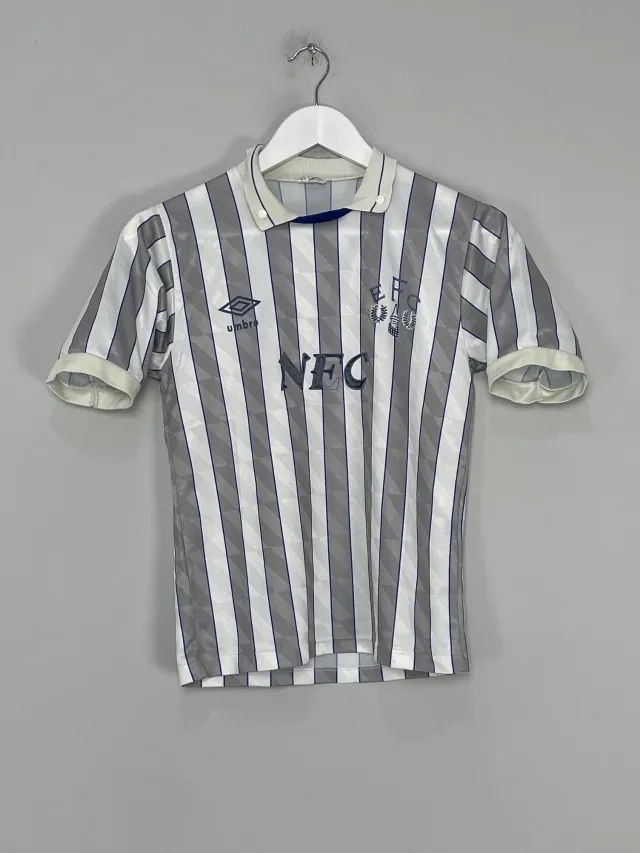 CULT KITS - 1988/90 EVERTON AWAY SHIRT (M.KIDS) UMBRO