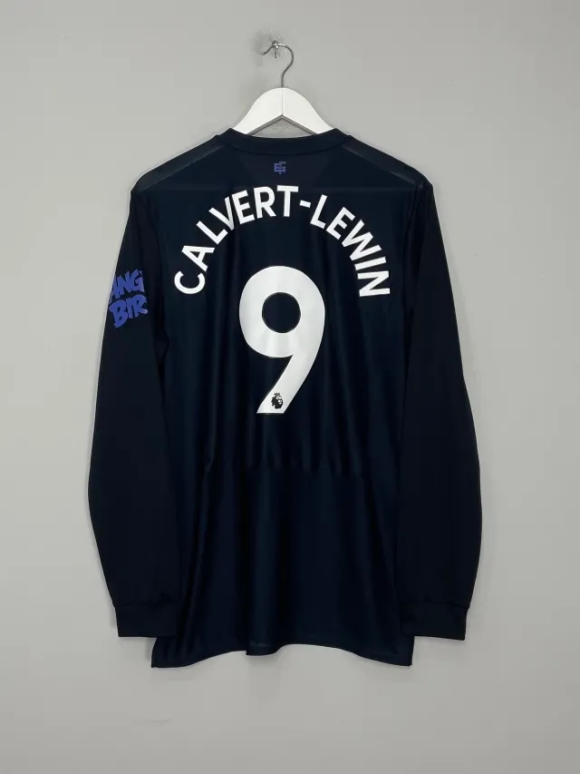 CULT KITS - 2019/20 EVERTON CALVERT LEWIN #9 L/S THIRD SHIRT (L) UMBRO