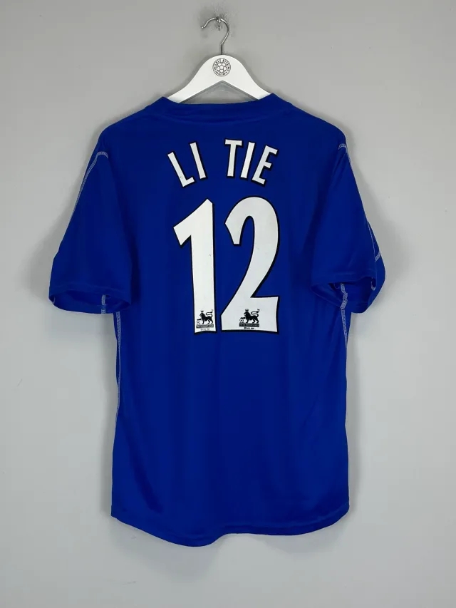 CULT KITS - 2002/03 EVERTON LI TIE #12 HOME SHIRT (XL) PUMA