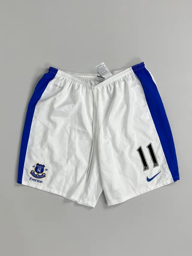 CULT KITS - 2013/14 EVERTON #11 HOME SHORTS (XXXL) NIKE