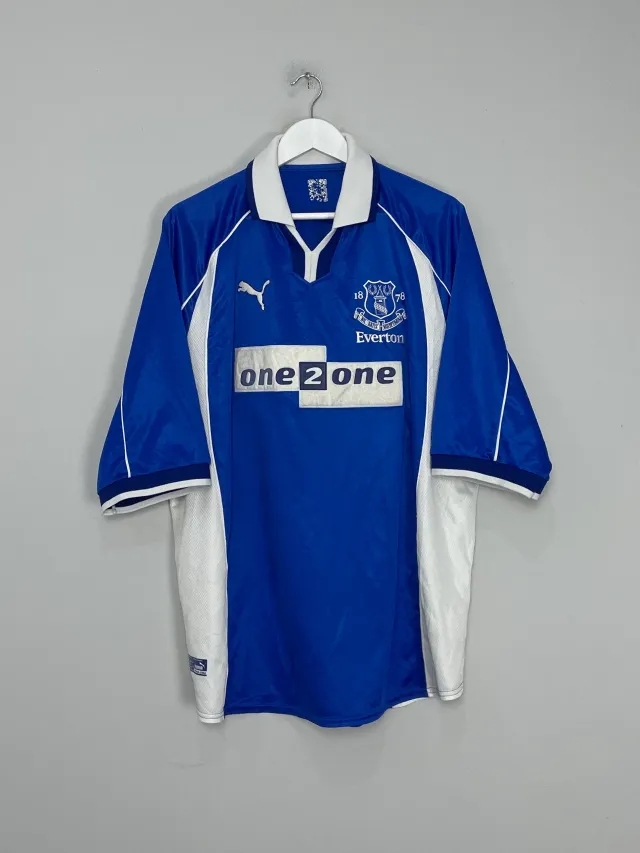 CULT KITS - 2000/02 EVERTON HOME SHIRT (XL) PUMA