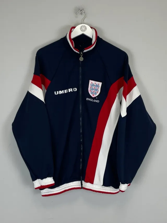 CULT KITS - 1998/00 ENGLAND TRACK JACKET (L) UMBRO