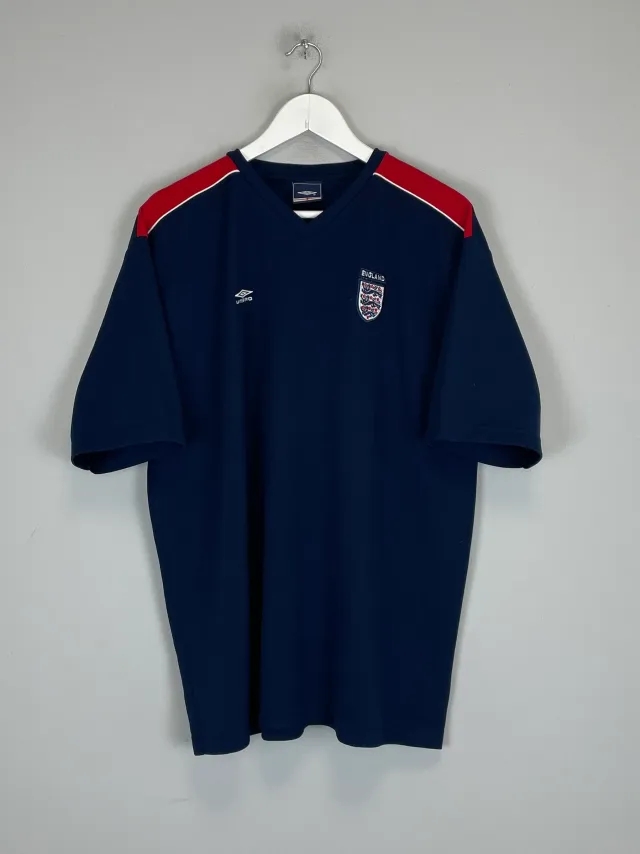CULT KITS - 2006/07 ENGLAND TRAINING SHIRT (XXL) UMBRO