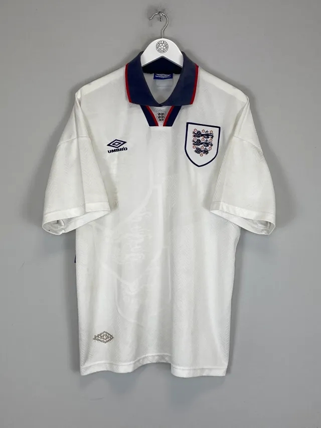 CULT KITS - 1993/95 ENGLAND HOME SHIRT (XL) UMBRO