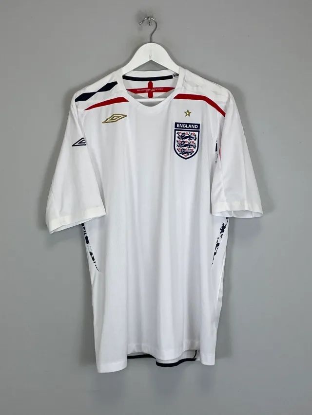 CULT KITS - 2007/09 ENGLAND HOME SHIRT (XL) UMBRO