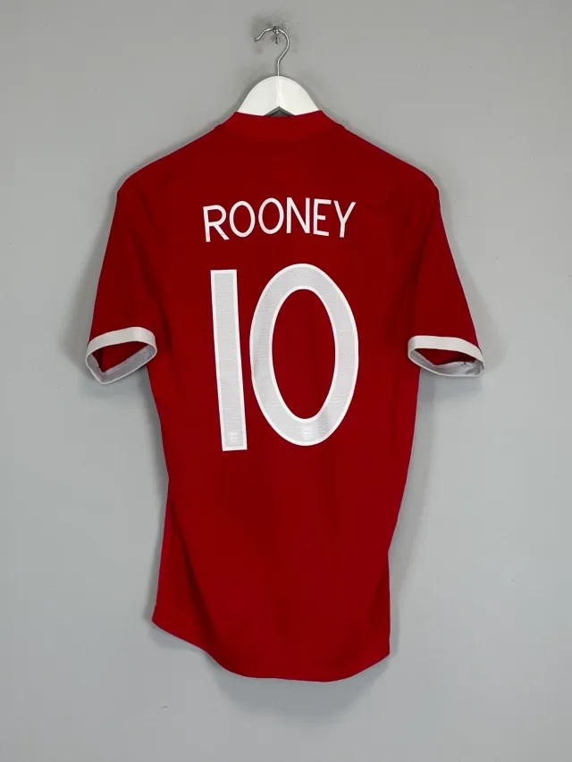 CULT KITS - 2010/12 ENGLAND ROONEY #10 AWAY SHIRT (S) UMBRO