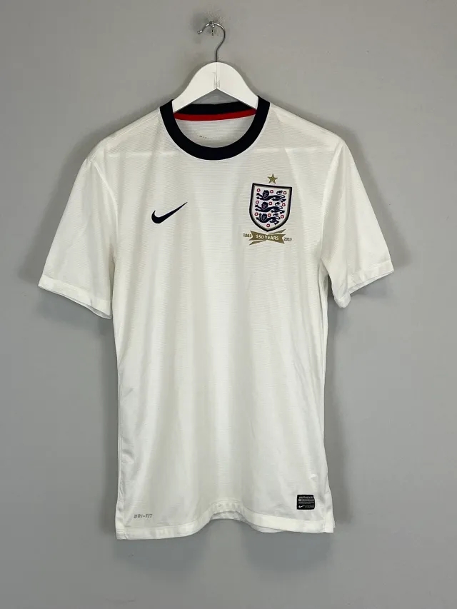 CULT KITS - 2013 ENGLAND *150 YEAR* HOME SHIRT (M) NIKE