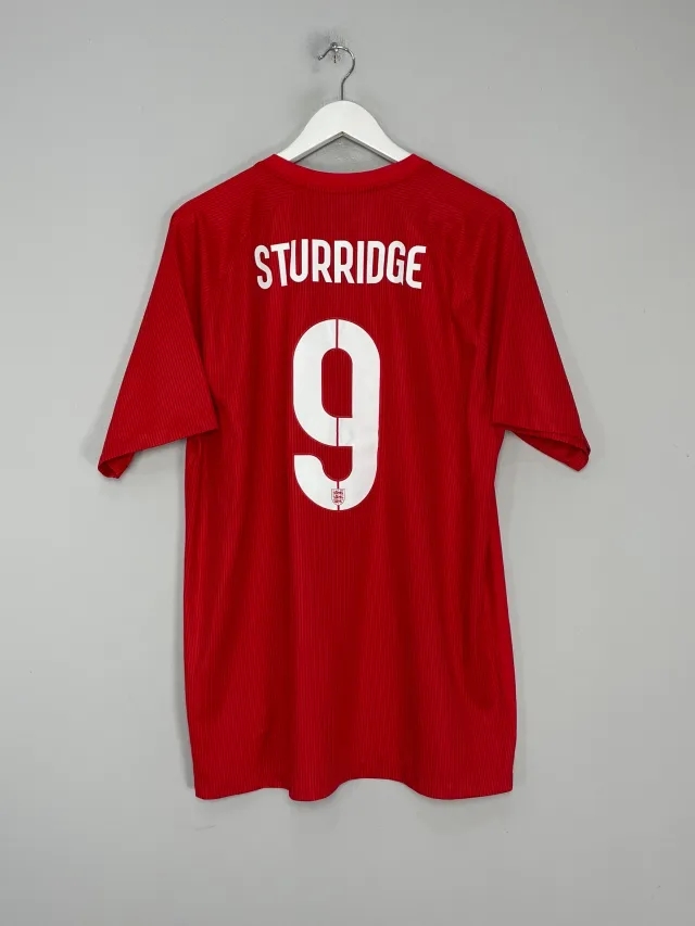 CULT KITS - 2018/19 ENGLAND STURRIDGE #9 AWAY SHIRT (XL) NIKE