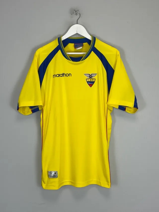 CULT KITS - 2002/03 ECUADOR HOME SHIRT (L) MARATHON