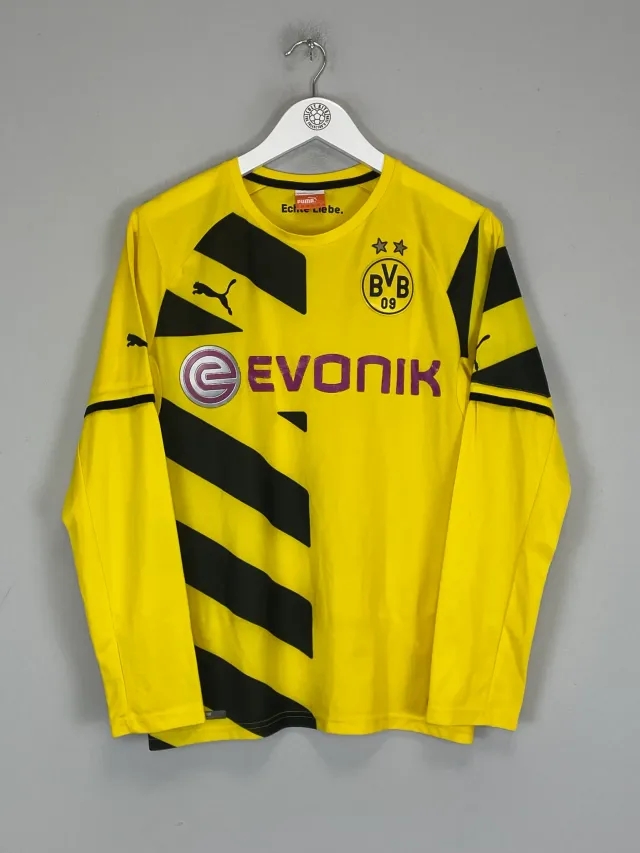CULT KITS - 2014/15 DORTMUND L/S HOME SHIRT (S) PUMA