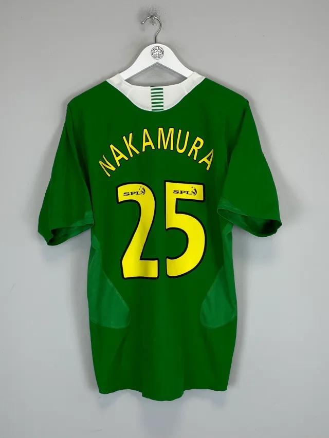 2005/06 CELTIC NAKAMURA #25 AWAY SHIRT (L) NIKE | Cult Kits