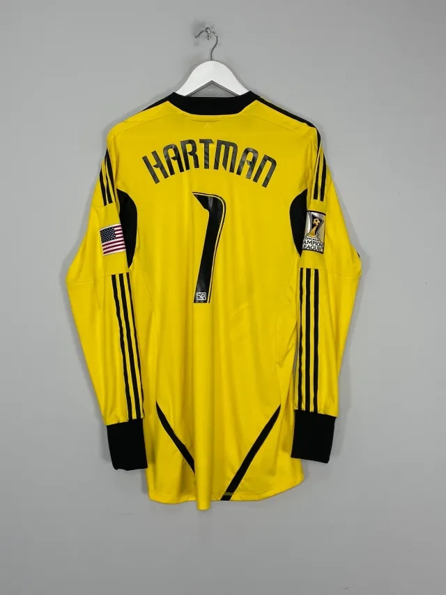 CULT KITS - 2010/11 FC DALLAS HARTMAN #1 *PLAYER ISSUE* GK SHIRT (L) ADIDAS