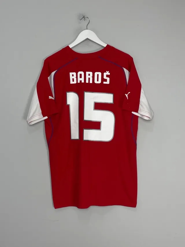CULT KITS - 2003/04 CZECH REPUBLIC BAROS #15 HOME SHIRT (XL) PUMA