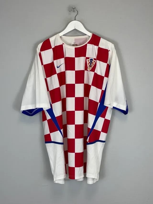 CULT KITS - 2002/04 CROATIA HOME SHIRT (XXL) NIKE