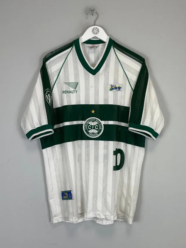 CULT KITS - 2000/01 CORITIBA #10 HOME SHIRT (XL) PENALTY