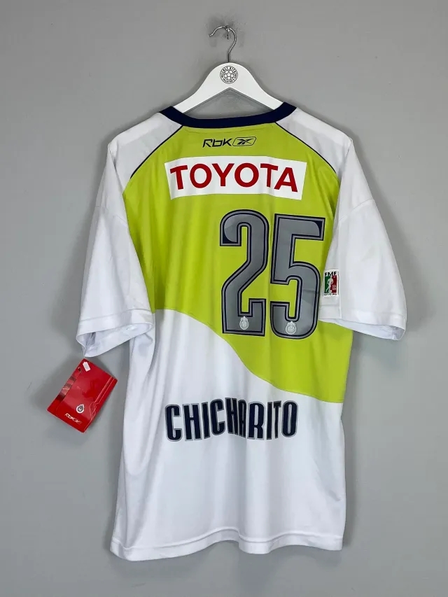 CULT KITS - 2006 CHIVAS GUADALAJARA CHICHARITO #14 *BNWT* AWAY SHIRT (XL) REEBOK