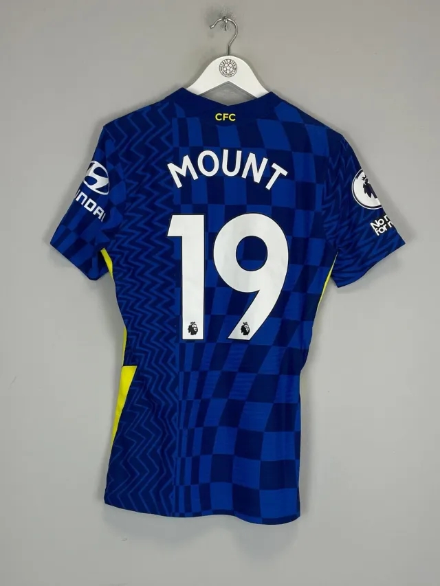 CULT KITS | 2021/22 CHELSEA MOUNT #19 *MATCH ISSUE* HOME SHIRT NIKE