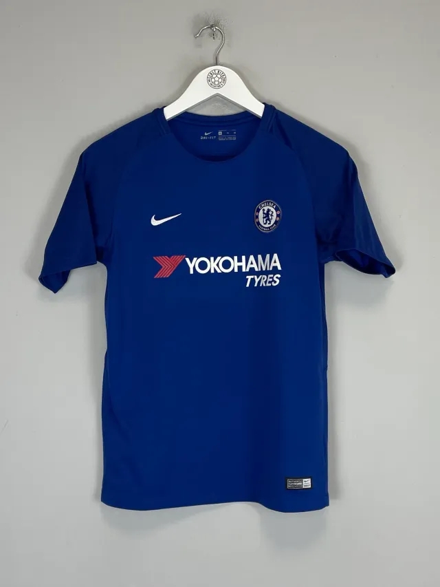 CULT KITS - 2017/18 CHELSEA HOME SHIRT (XL.KIDS) NIKE