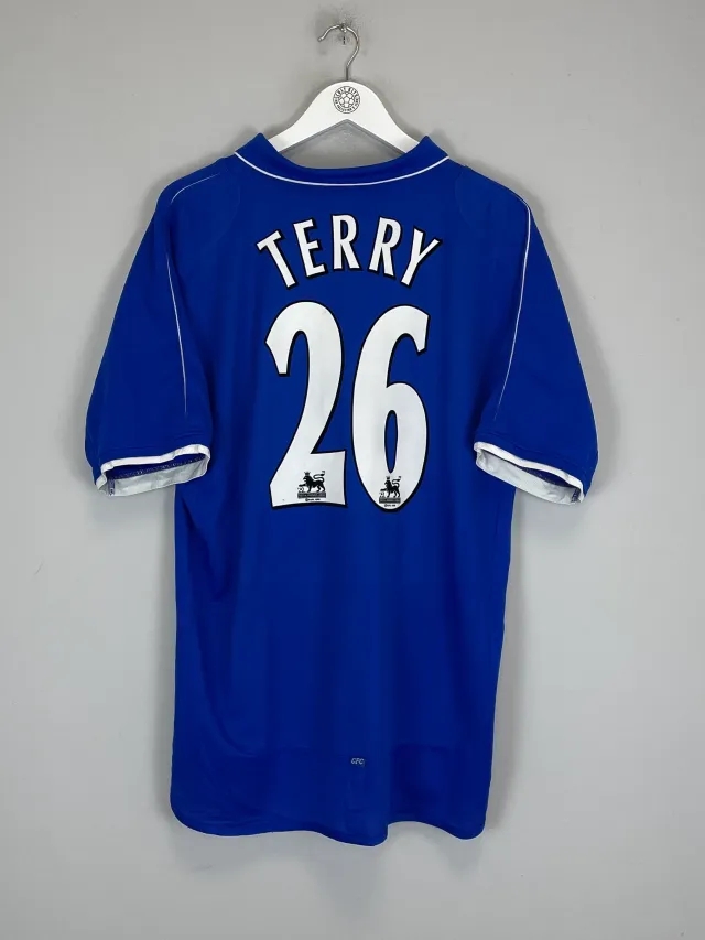 CULT KITS - 2001/03 CHELSEA TERRY #26 HOME SHIRT (XL) UMBRO