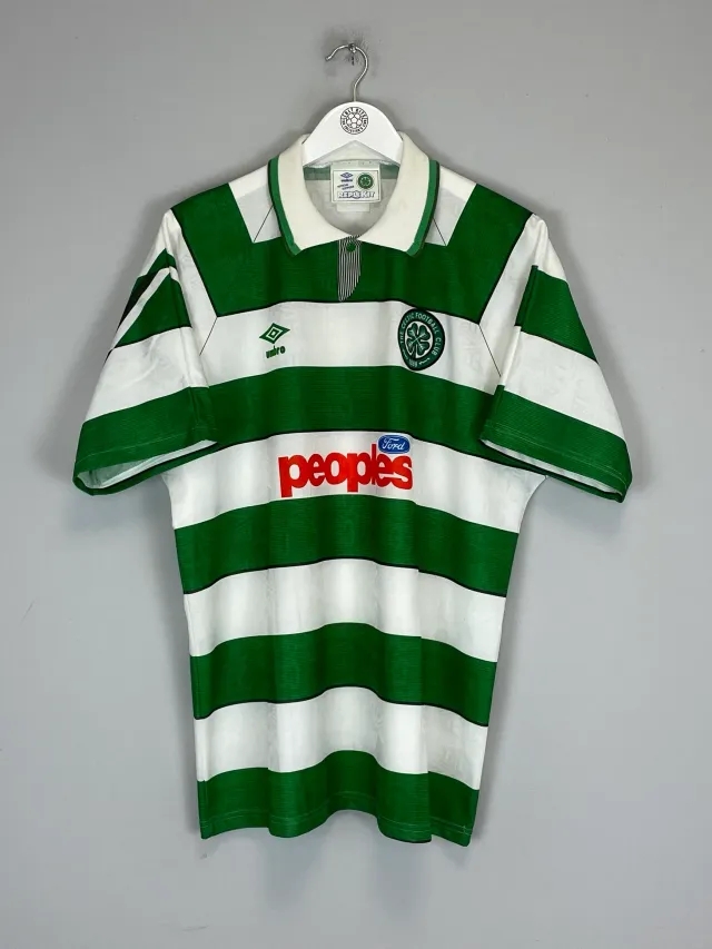 CULT KITS - 1991/92 CELTIC HOME SHIRT (XL) UMBRO