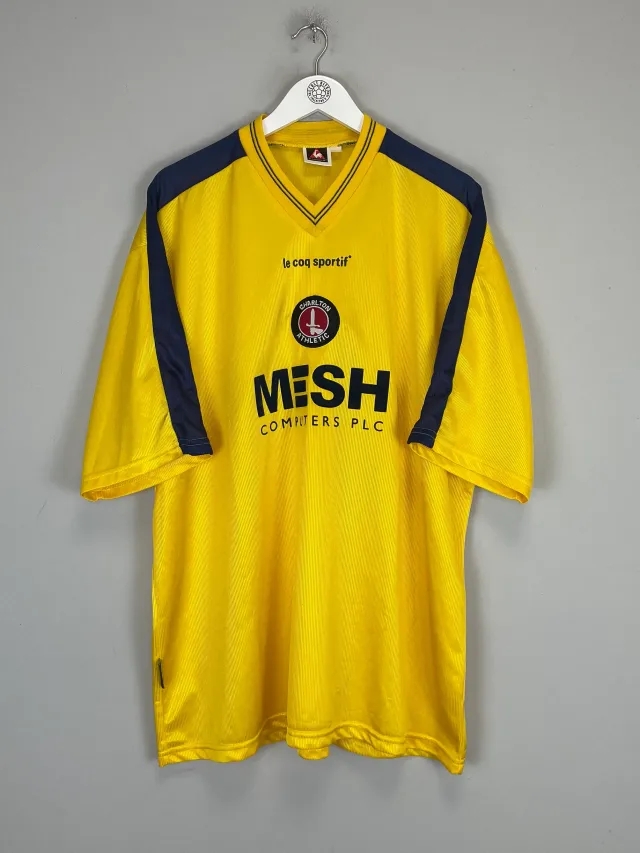 1999/00 CHARLTON ATHLETIC AWAY SHIRT (XL) UHLSPORT | Cult Kits