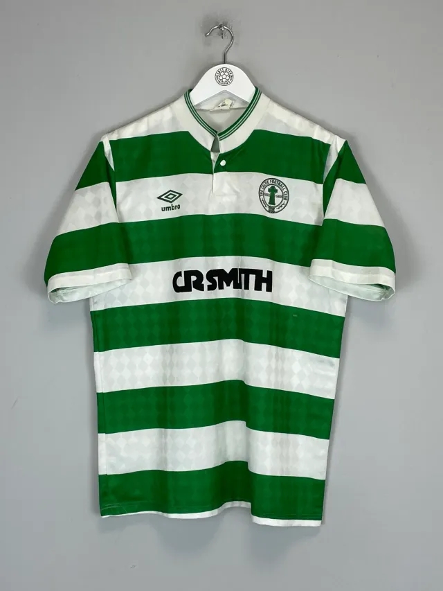 CULT KITS - 1987/89 CELTIC HOME SHIRT (M) UMBRO