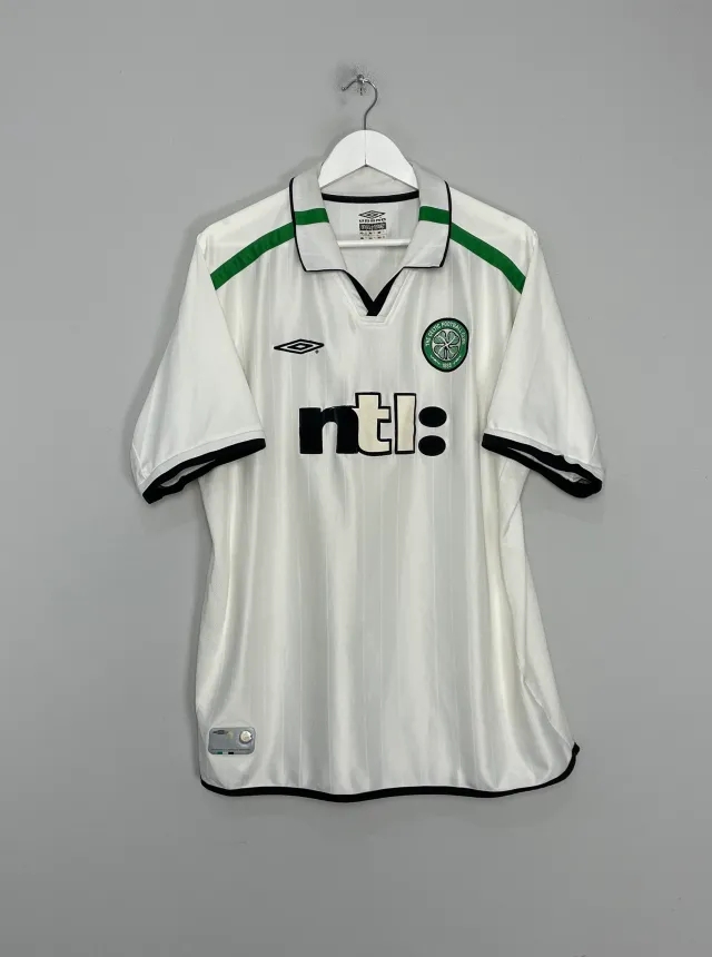 CULT KITS - 2001/02 CELTIC AWAY SHIRT (XXL) UMBRO
