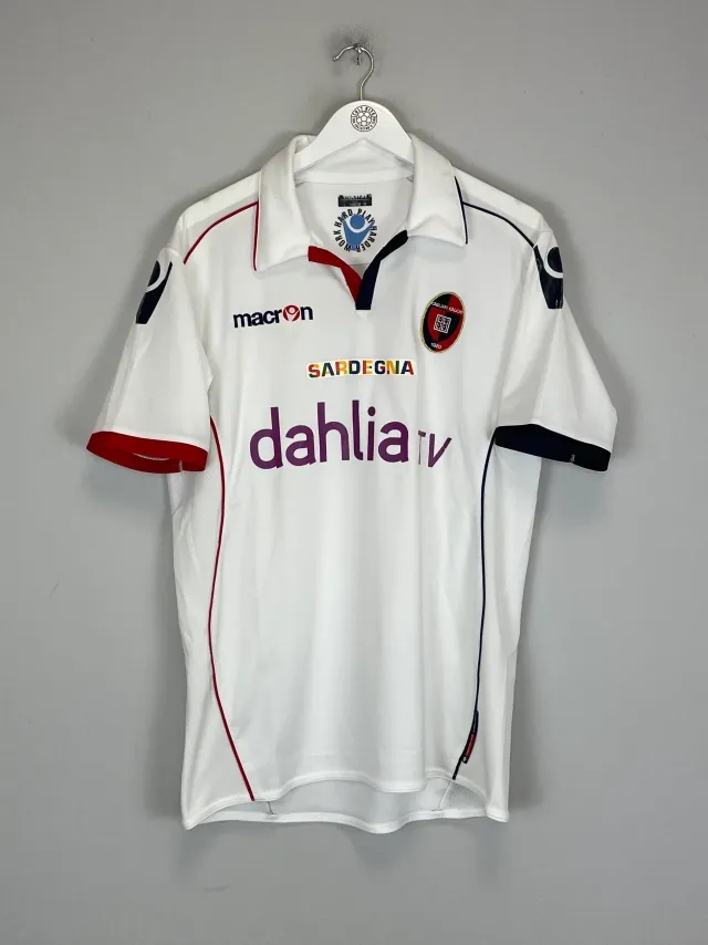 2010/11 CAGLIARI AWAY SHIRT (L) MACRON | Cult Kits