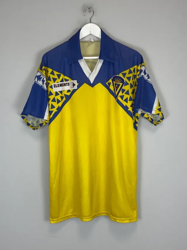 CULT KITS - 1992/93 CADIZ FC HOME SHIRT (XL) ELEMENTS
