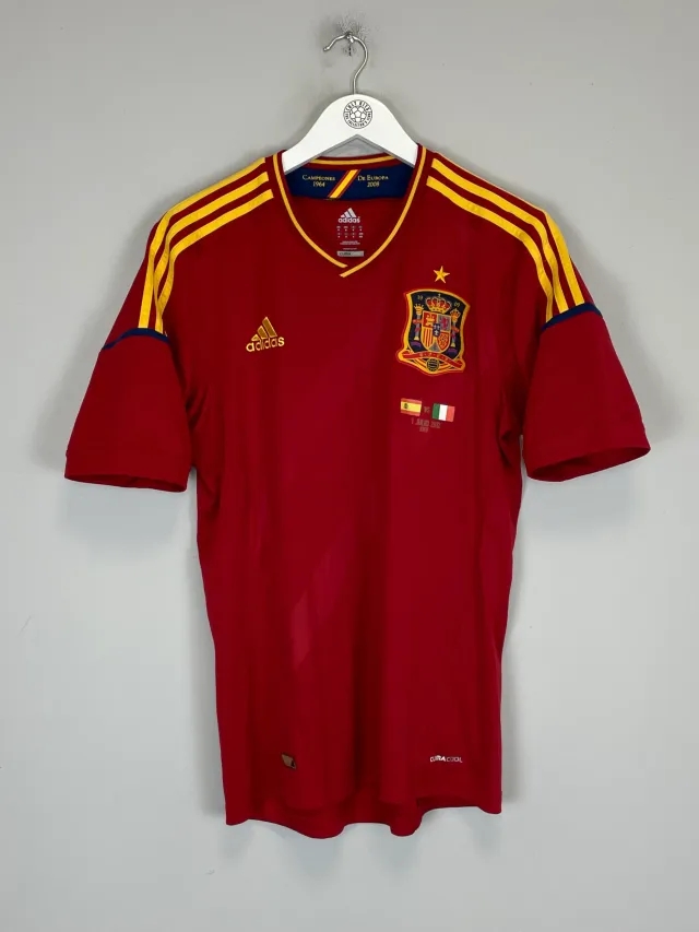 2012/13 SPAIN *CHAMPIONS* HOME SHIRT (M) ADIDAS | Cult Kits