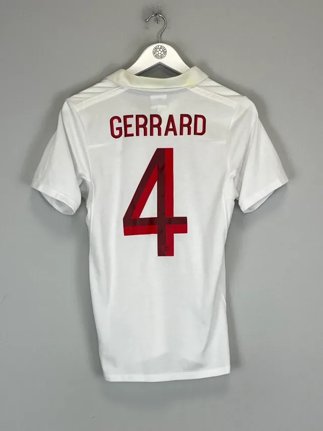 2010/11 ENGLAND GERRARD #4 HOME SHIRT (S) UMBRO | Cult Kits