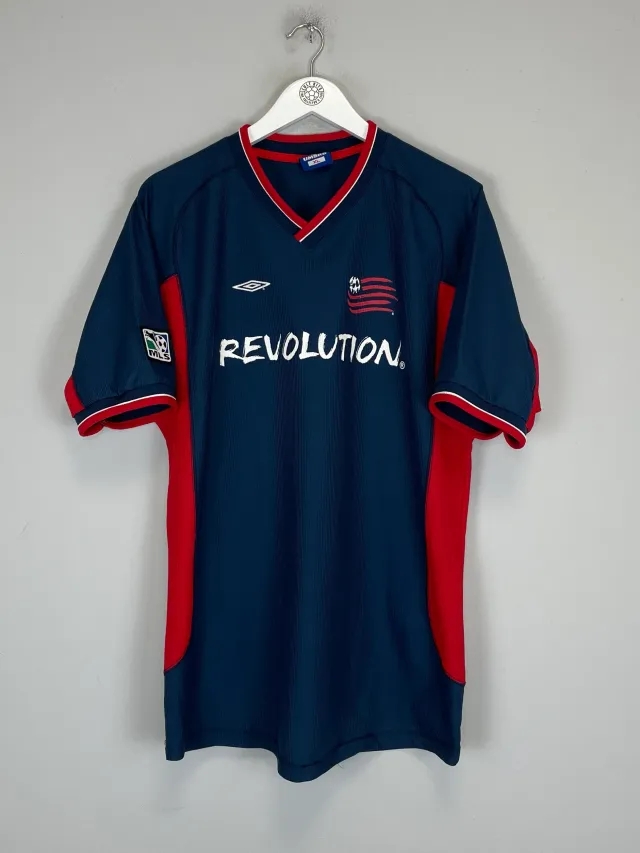 2001/02 NEW ENGLAND REVOLUTION HOME SHIRT (XL) UMBRO | Cult Kits